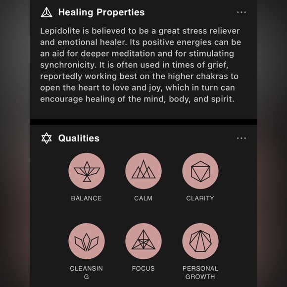 Polished Lepidolite & Rainbow Moonstone - Picture 3 of 4